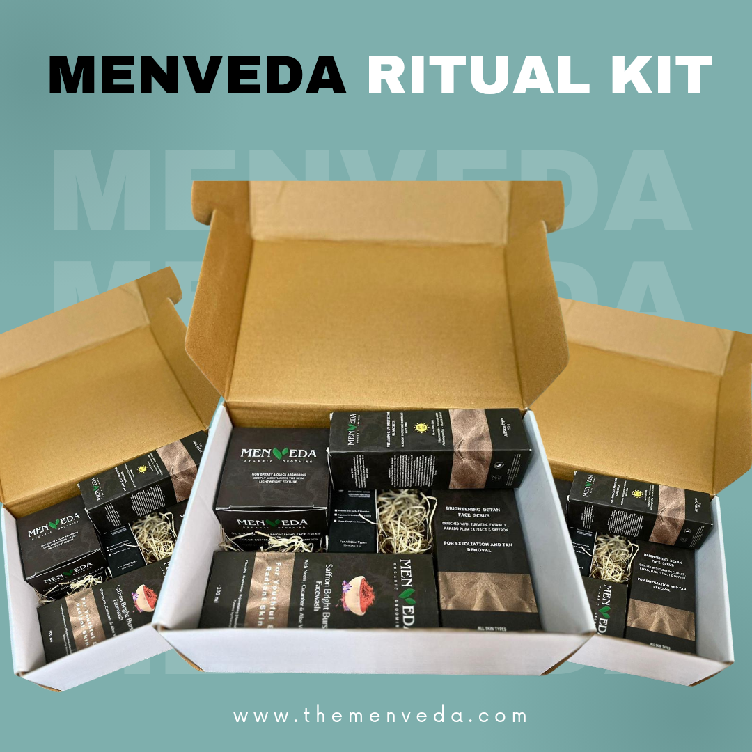 MENVEDA RITUAL KIT (Daily Skincare Routine )