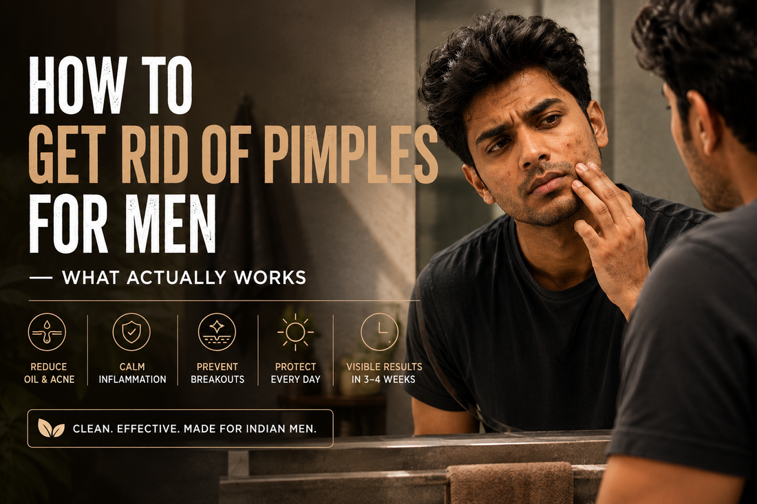How to Get Rid of Pimples for Men - What Actually Works