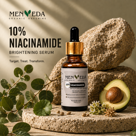 10% Niacinamide Brightening Serum | Gotu Kola, Bakuchiol, Neem & Avocado