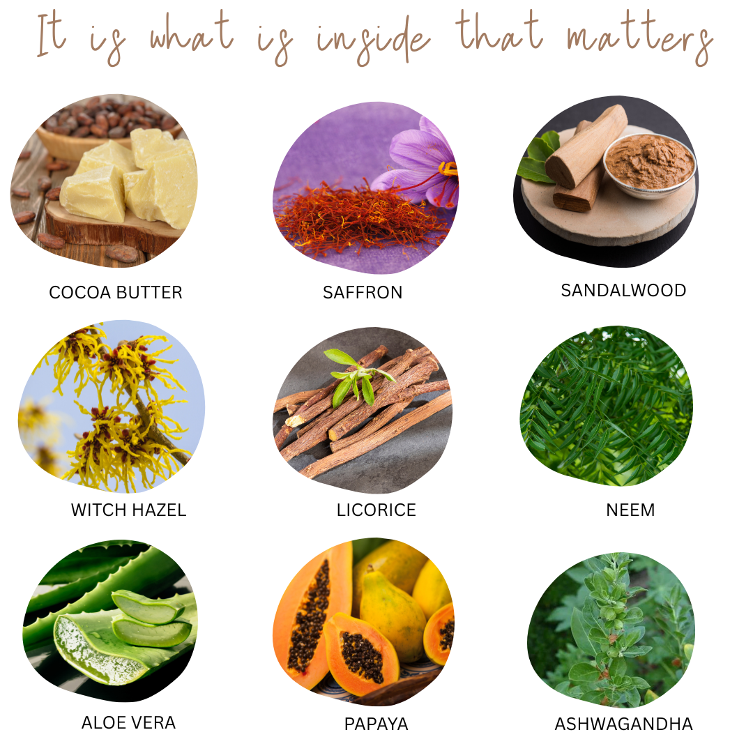 Face Moisturizer for Oil Control & Skin Brightening| Saffron , Sandalwood , Neem & Aloe Vera – 50 ml