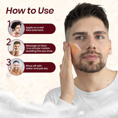 How to use Menveda facewash for men daily skincare routine for deep cleansing and fresh skin