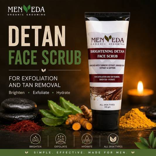 Brightening Detan Scrub | Saffron, Turmeric & Licorice