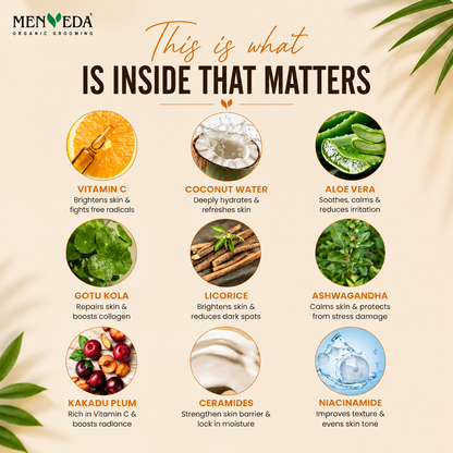 Vitamin C UV Protector Sunscreen SPF 50 PA+++ | Niacinamide, Coconut Water & Licorice