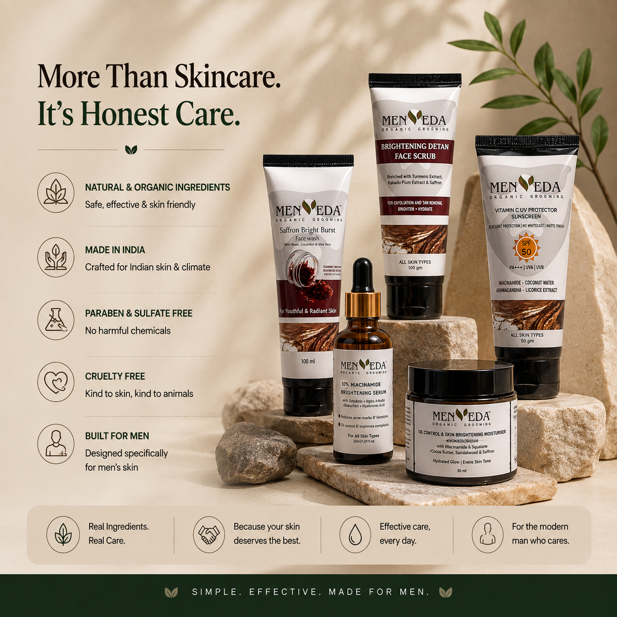 Menveda Ritual Kit (Complete Skincare Routine)